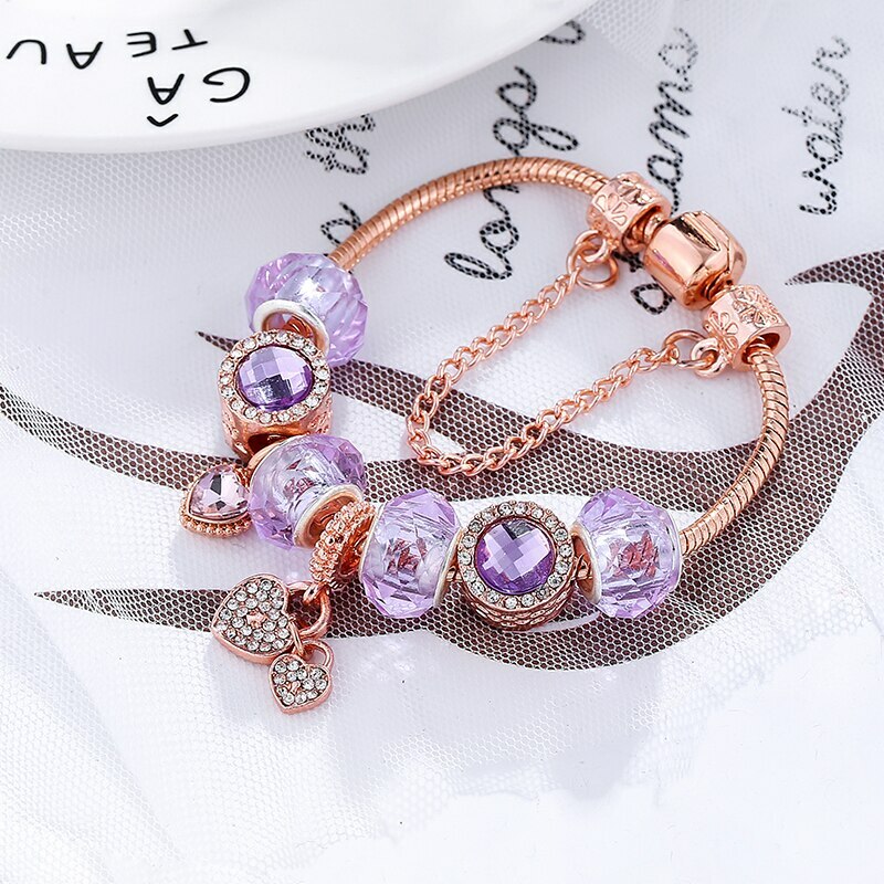 【美品】SWAROVSKI Rosette pink Braceletクリスタル 美品】SWAROVSKI Rosette pink Braceletクリスタル