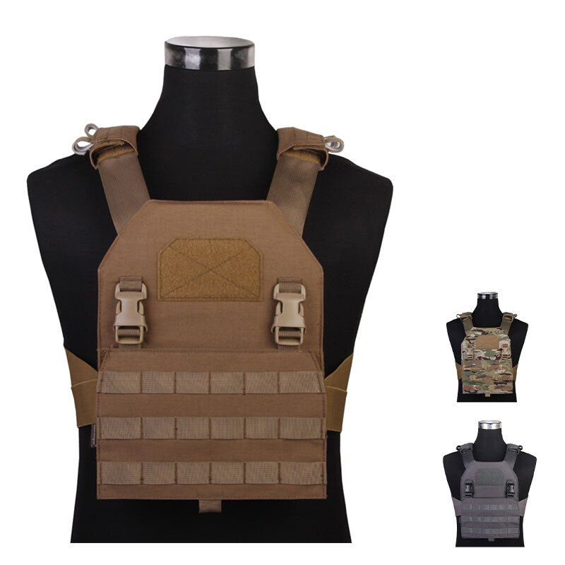 Emerson APC Tactical Vest ブラック Emerson LBT6094A Style Plate Carrier Vest with 3 Pouches