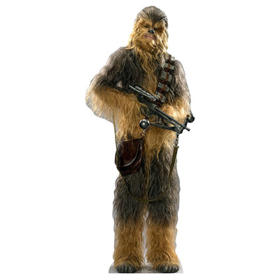 CHEWBACCA Star Wars VII Force Awakens CARDBOARD CUTOUT