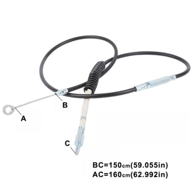 63 inch Clutch Cable For Harley Sportster XL883 1200 2000-2010 2001 2002 2003 04