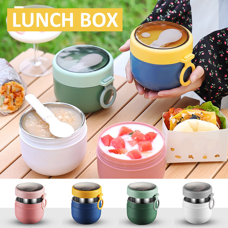 Thermos Stainless Steel Insulated Soup Can Container For C