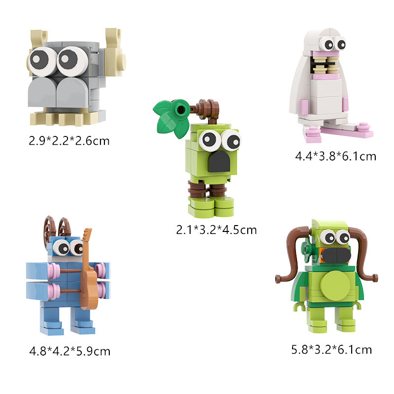 5 in 1 Plants vs Zombies Assembly Deformation BOSS Giant Zombie Robot Figure Toy