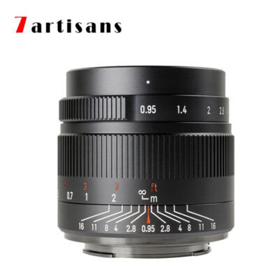 7artisans 35mm F0.95 APS-C Manual Focus Lens for m4/3 MFT E-M5 E-M10 GH4 OM-D