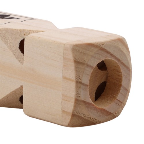 Wooden Train Whistle Wood Railroad Steam Locomotive Whistle Children/'s Toys BI
