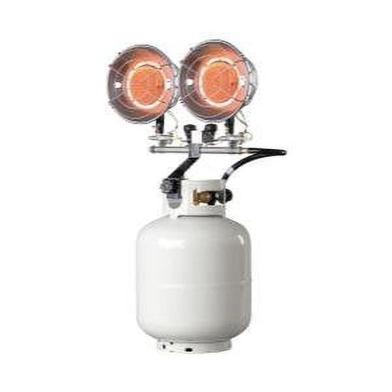 Double Tank Top 30,000 Btu Radiant Propane Space Heater