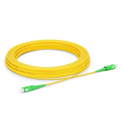 20M (65 Feet) Singlemode Simplex Fiber Optic Cable (9/125) SC/APC-SC/APC