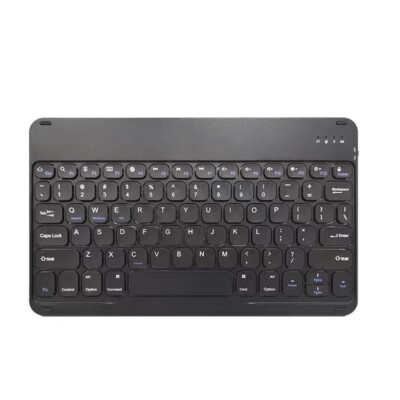 Rechargeable ultrathin Portable mute Square button Wireless Bluetooth keyboard