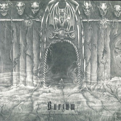 2LP BURZUM From The Depths Of D BOBV327LP Back On Blac UK
