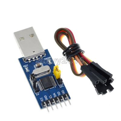 CH341T USB to I2C/IIC/UART USB to TTL 2 in 1 MCU Serial Port Downloader Module