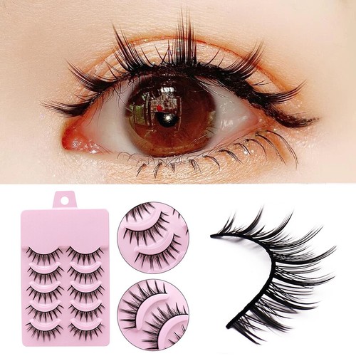 3D Falsche Wimpern Natürlich & Lang – 15 Paare Set Für Täglichen Look & Cosplay