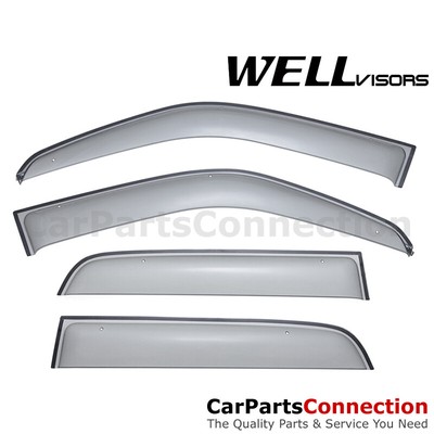 WellVisors Window Visors 97-01 For Honda CRV Side Deflectors Clip-on Series