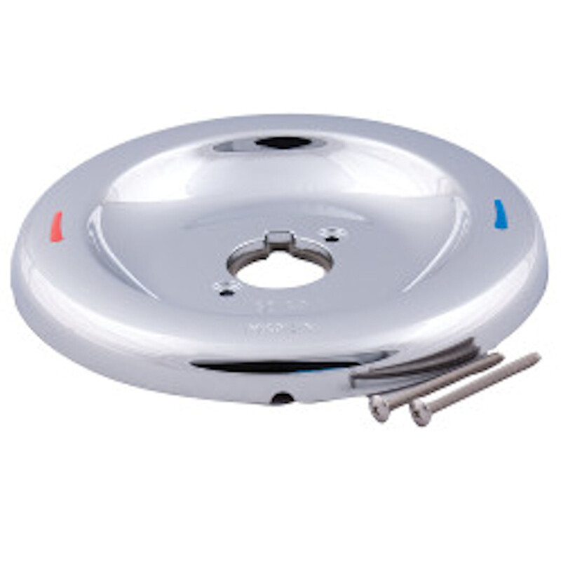 Moen Chrome Posi-Temp Escutcheon Plate 7-3/16 in ...