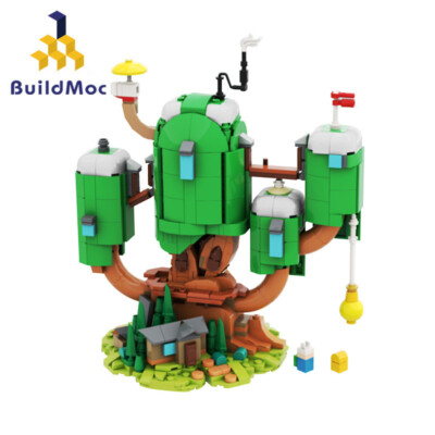 Adventure Time Finn and Jake's Treehouse Puzzle Building Blocks Model Toys 829pc