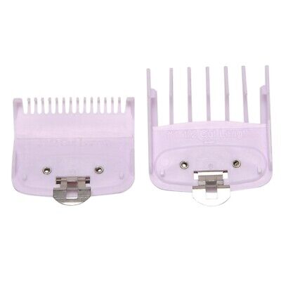 2PCS/Set Hair Clipper Combs Guide Kit Hair Trimmer Guards Attachments 1.5MM C8F3