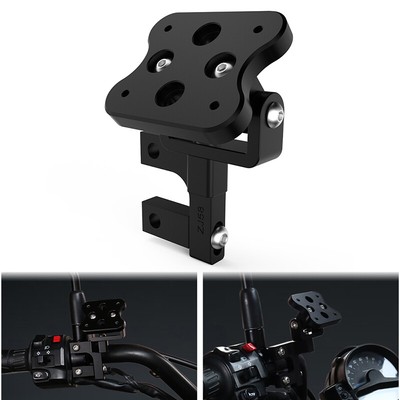 Motorcycle GPS Holder Sat Nav Bracket Black Fit For Kawasaki Z1000R 2017-2020
