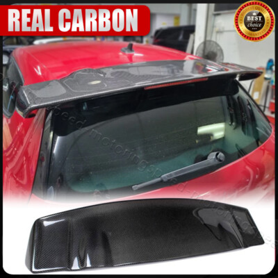 REAL Carbon Fiber Rear Roof Spoiler Wing Lip for VW Volkswagen Scirocco 2008-13