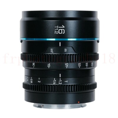 SIRUI Night Walker 16mm 75mm T1.2 S35 Cine Lens For Sony E Fuji X Canon RF LUMIX