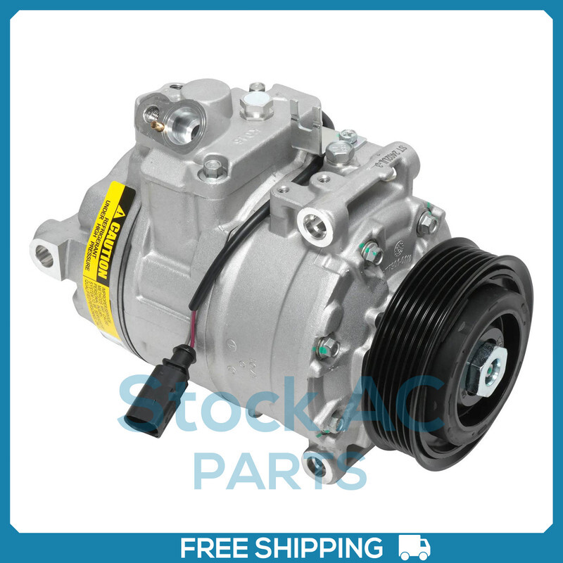 New A/C Compressor for 11-18 Vw Amarok 10-19 Transporter - L4/V6 2.0L/3.0L - Picture 1 of 7