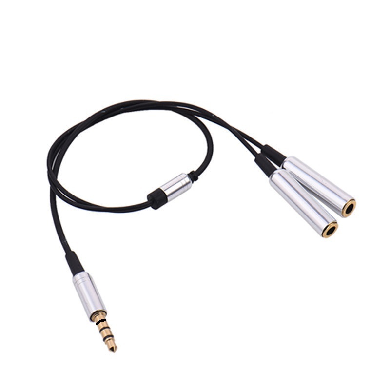 Cavo Adattatore Audio TeKone TO-AV-92 Splitter AuX 3,5mm M - 2 AuX 3,5mm F hsb