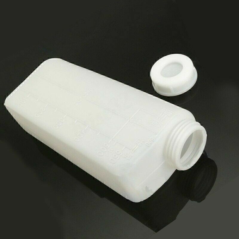 600ml Oil Petrol Fuel Mixing Bottle Tank For 2 Stroke Trimmer Chainsaw 25:1