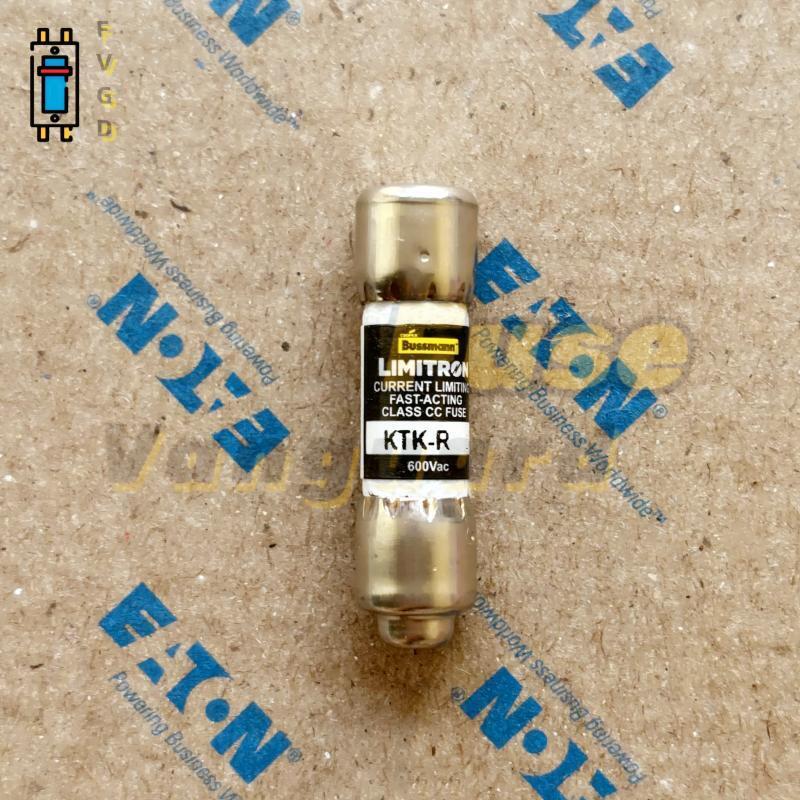 Industrial Fuse Replacement Bussmann KTK-R-3 Fast-Acting Current ...