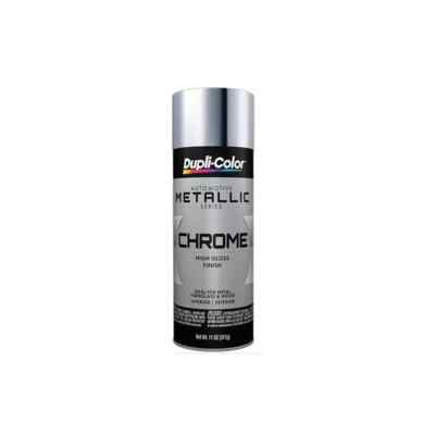 Dupli-Color CS101 Spray Paint High Gloss Metallic Chrome Automotive  (11 oz)