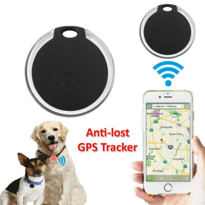Mini Pet Dog Cat GPS Locator Tracker Tracking Anti-Lost Device Finder Bluetooth
