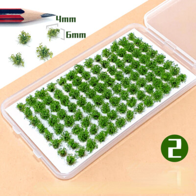 Miniature Farm Vegetable Fields Grass Clusters HO Scale Garden Plant Model 1:87