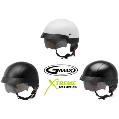 Gmax HH-75 Helmet Half Shorty Inner Shield Quick Release