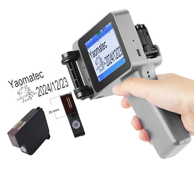 X1760 25.4MM TIJ Expiry Date Marking machine date coding machine printing gun Po