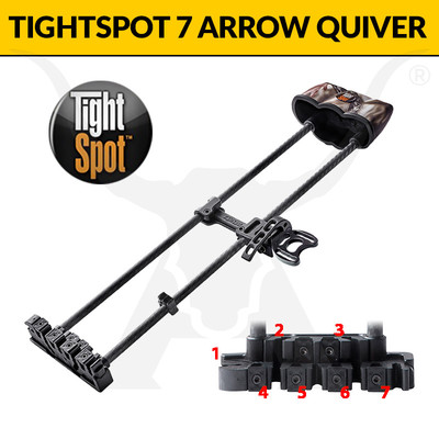 TightSpot ARCHERY Arrow Quiver! THE BEST BOW QUIVERS!!!!