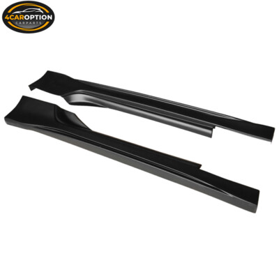 Fits 09-20 Nissan 370Z NS Style Side Skirts Rocker Panel Extension Lip 2PC PP