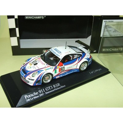 PORSCHE 911 GT3 RSR N°93 LE MANS 2007 1:43 21ème