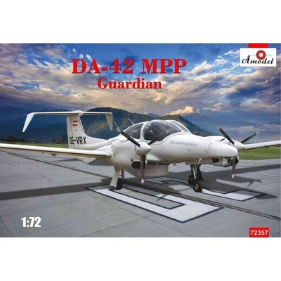 Diamond DA42 MPP Guardian Aircraft 1/72 Scale Plastic Model Kit AMO 72291