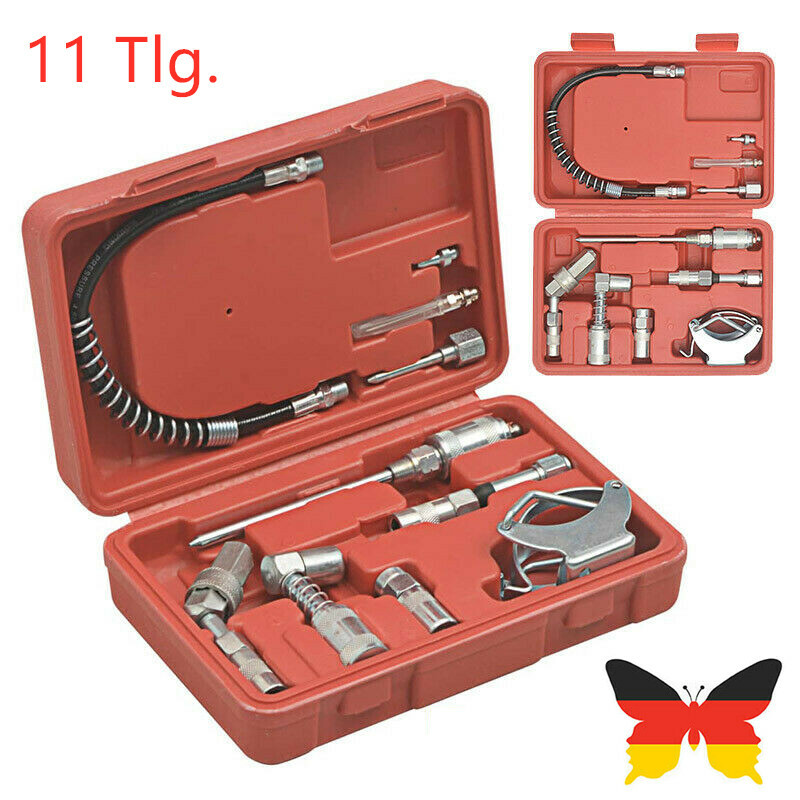 Fettpresse Handhebelpresse Adapter Zubehör Satz