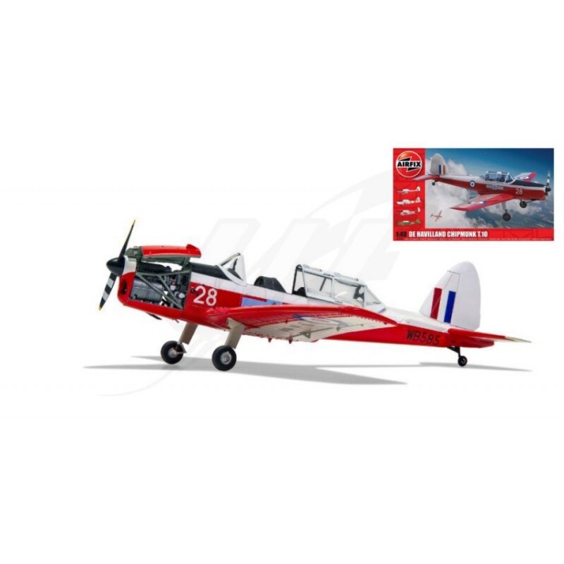 [Fr] Airfix De Havilland Chipmunk T 10 Kit 1:48 - A04105