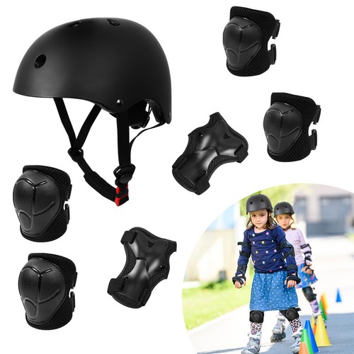 7tlg Schonerset Kinder Protektorenset Skateboard Fahrrad Schützer Rollschuh