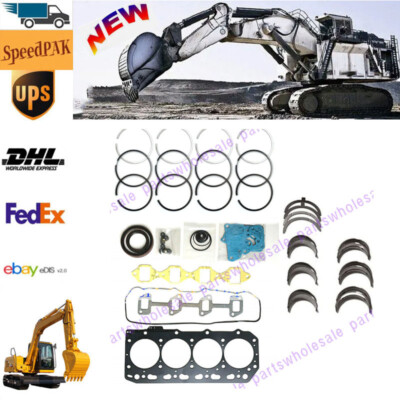 4TNA78 4TNB78 Overhaul Re-ring Kit For Yanmar Engine FX285 FX305 FX335 Tractor