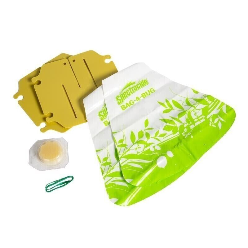 Spectricide Bag-A-Bug Japanese Beetle Trap Ready To Use 1 Trap, 2 Bags, Bait
