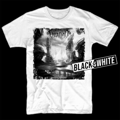 Beyond Creation Earthborn Revolution album T shirt BLACK WHITE sizes S-5XL