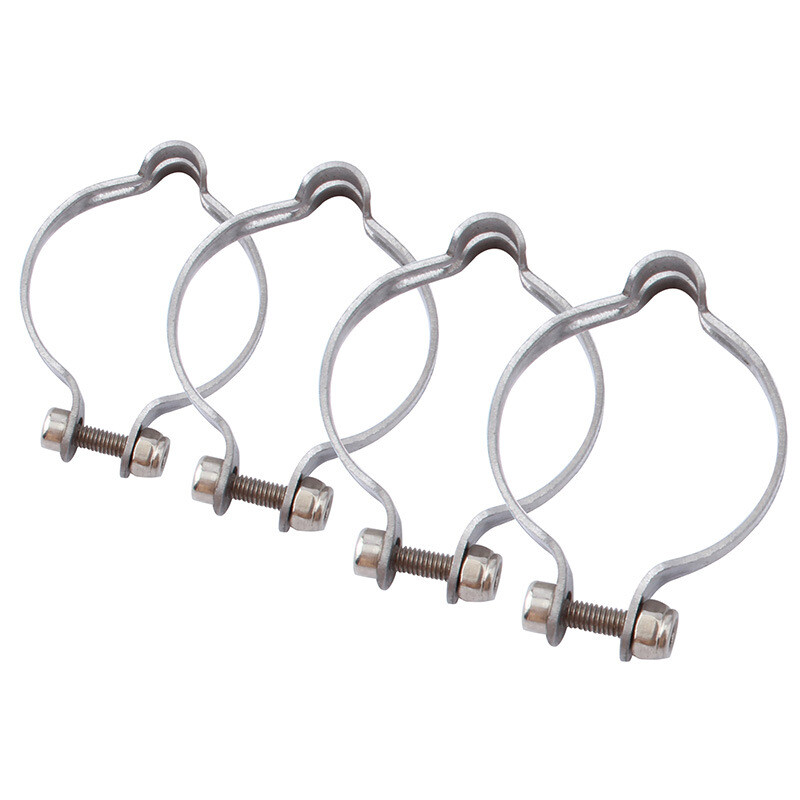 Bike Bicycle Durable Cable Clamps Clamp Brake Clip Guide Organizer Steel 1-3Pcs