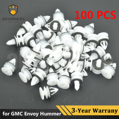 100PCS Door Panel Clip Sealer Trim Retainer For GMC Envoy Hummer H2 H3 11519031