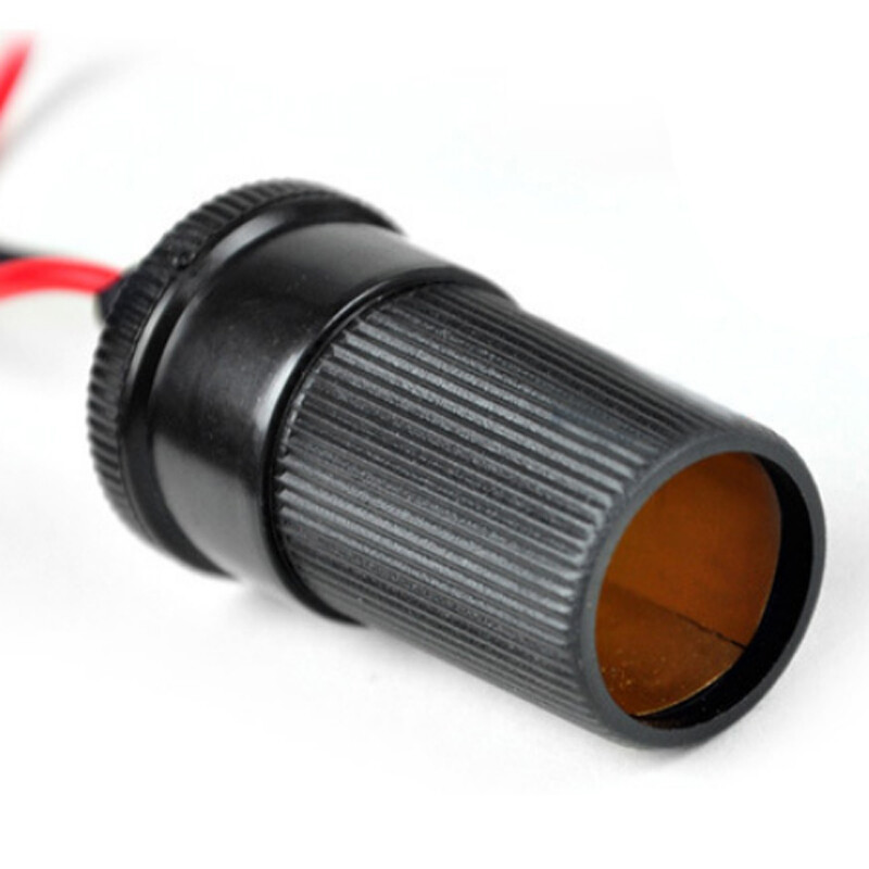 12V 15A Car Battery Terminal Clip-on Cigarette Lighter Power Socket Adapter -s