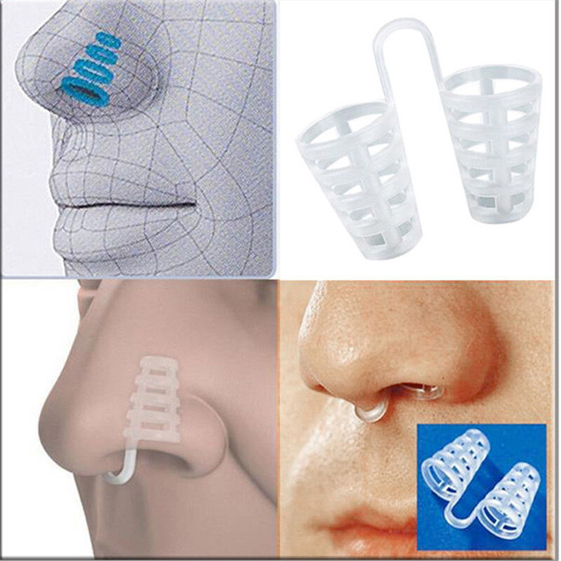 Anti Snoring Nose Clip Stop Snoring Stopper Device Sleep Aids Vent Easy Breathe