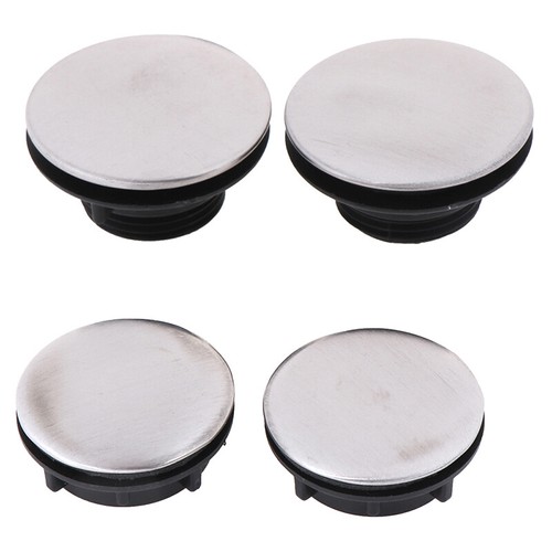 2Pcs Sink Tap Hole Cover Kitchen Faucet Hole Cover Stainless Steel bbSJUKLD_xi