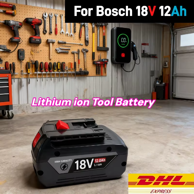 Best-Selling for Bosch 18V 12.0Ah， High-Capacity Power for Pros – Construction,