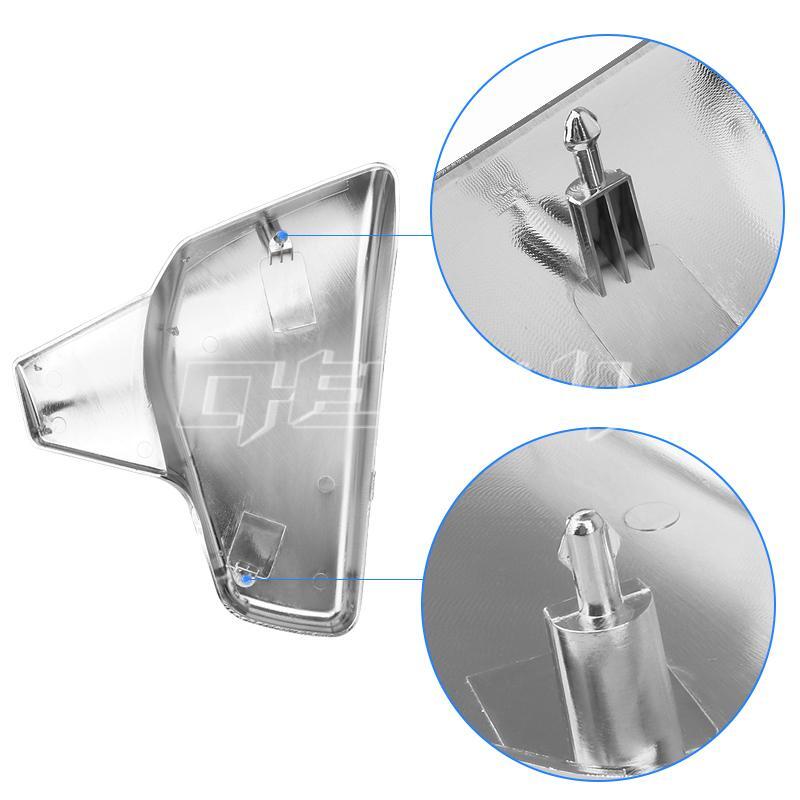 Pair Battery Side Cover For Honda Shadow VLX 600 VT600C VT600CD Deluxe 1999-2007