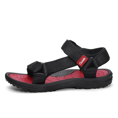 Mens Beach Slingbacks Sandals Shoes Open Toe Walking Flats Non-slip Sports New B