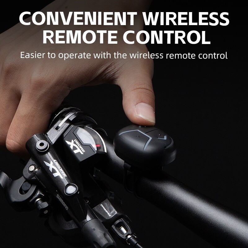 ROCKBROS MTB Cycling Samrt Warning Light Seat Rear Taillight Portable Safety USB