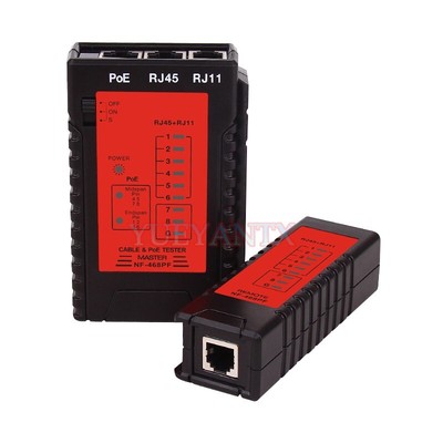 Cable Continuity Testers POE Tester Check the RJ11& RJ45 Cable quickly Detect